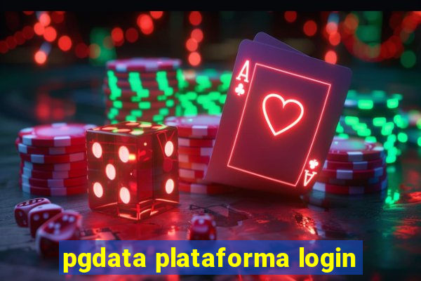 pgdata plataforma login